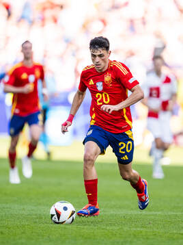 Pedri of Spain <during the UEFA Euro 2024 Football
