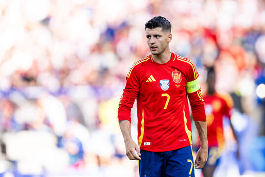 Alvaro Morata of Spain