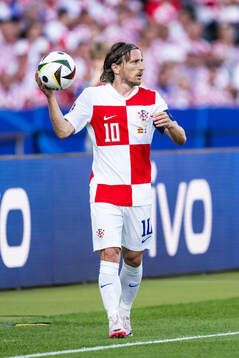 Luka Modric of Croatia