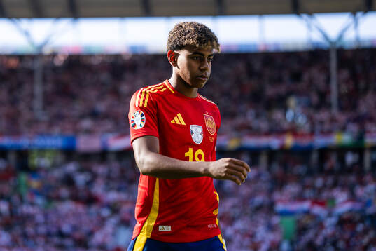 Lamine Yamal of Spain