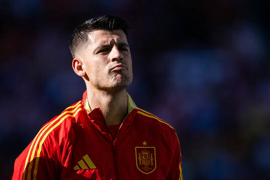 Alvaro Morata of Spain
