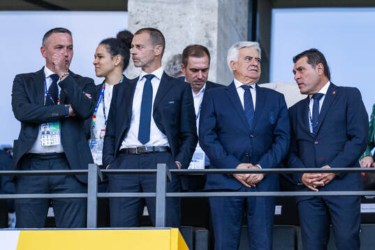 Marijan Kustic, president of the Croatian Football