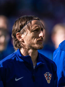 Luka Modric of Croatia