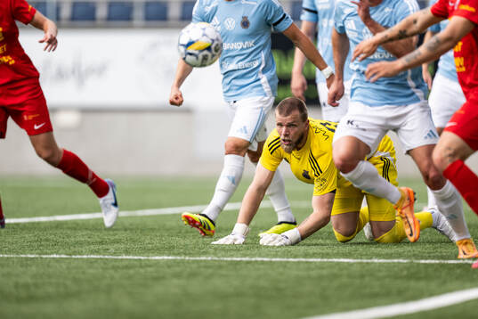 Gefles målvakt Tobias Johansson