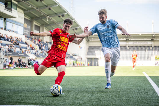 Landskronas Samuel Burakowsky och Gefles Niclas Håkansson