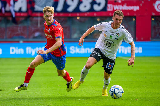 Helsingborgs Benjamin Örn och Örebros Samuel Kroon