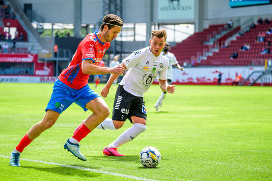 Helsingborgs Wilhelm Loeper och Örebros Tobias Björnstad