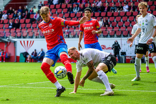 Helsingborgs Taylor Silverholt och Örebros Jesper Modig