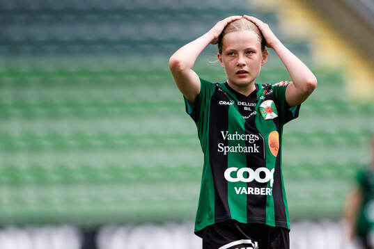 Varbergs Kellie Leppänen deppar