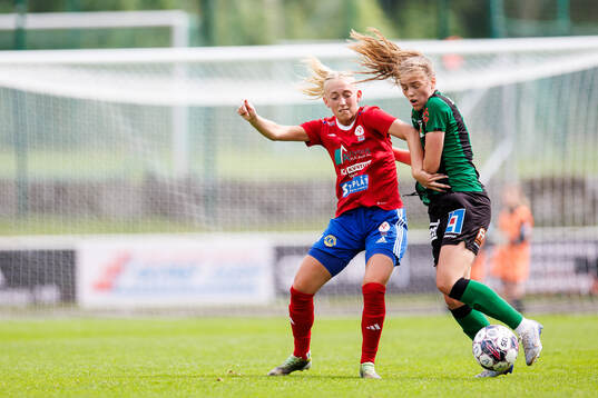Vellinges Linn Nilsson och Varbergs Maja Karlsson