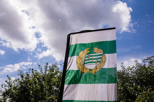 En vepa med Hammarbys logotyp