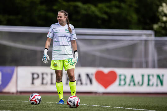Hammarbys målvakt Anna Tamminen