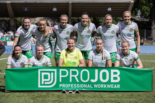 Vilde Hasund, Smilla Holmberg, Thea Sørbo, Emma Westin,