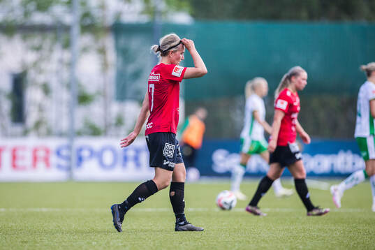 Trelleborgs Viktoria Persson deppar