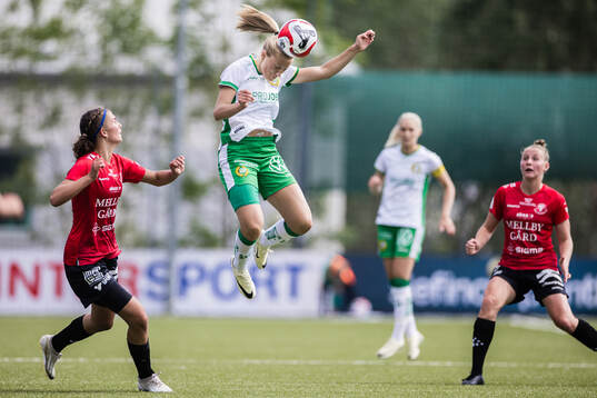 Trelleborgs Thelma Persson Welin och Hammarbys Smilla
