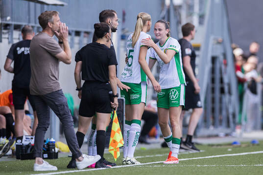 Hammarbys Lykke Ihrfelt byts in för Vilde Hasund
