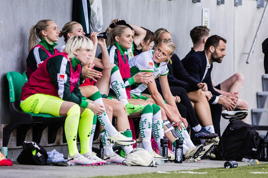 Hammarbys Lykke Ihrfelt gör sig redo för inhopp