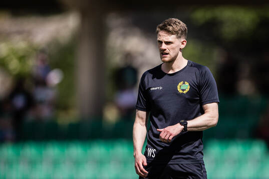 Hammarbys assisterande tränare William Strömberg