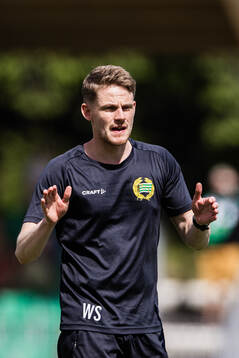 Hammarbys assisterande tränare William Strömberg
