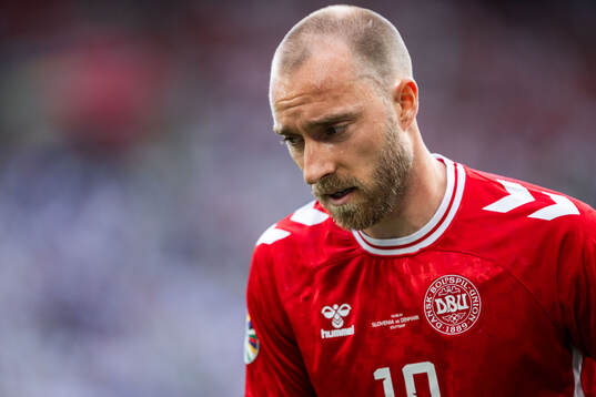 Christian Eriksen of Denmark