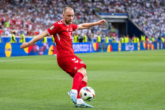 Christian Eriksen of Denmark
