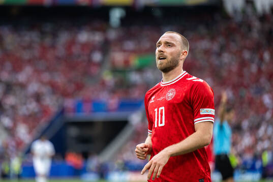 Christian Eriksen of Denmark