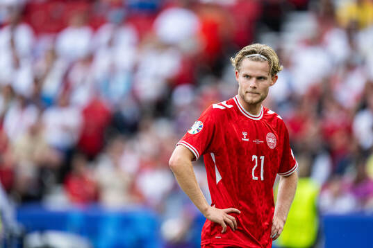 Morten Hjulmand of Denmark