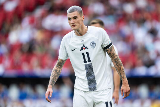 Benjamin Sesko of Slovenia