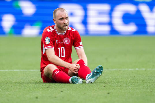 Christian Eriksen of Denmark