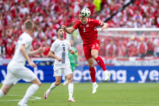 Andraz Sporar of Slovenia and Jannik Vestergaard of Denmark