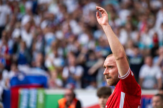 Christian Eriksen of Denmark
