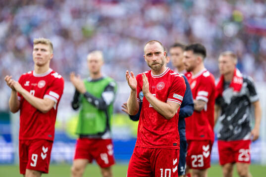 Christian Eriksen of Denmark