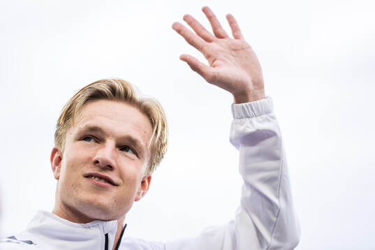 Victor Kristiansen of Denmark