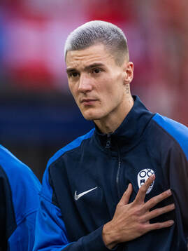 Benjamin Sesko of Slovenia