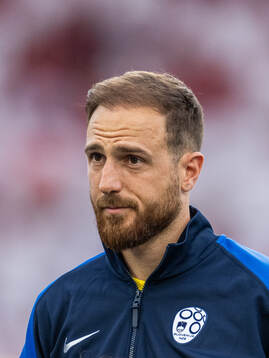 Goalkeeper Jan Oblak of Slovenia