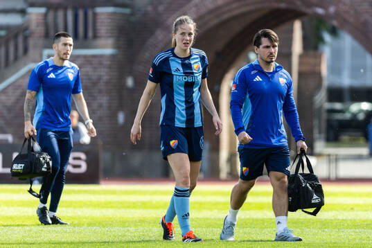 Djurgårdens Ina Vårhus har ont