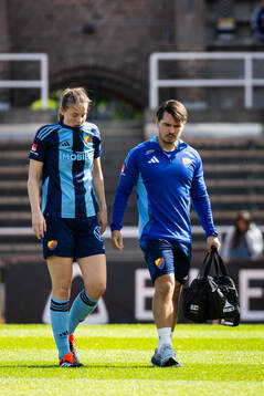 Djurgårdens Ina Vårhus har ont