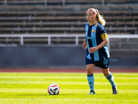Djurgårdens Therese Åsland