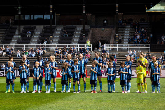 Djurgårdens spelarna i lineup