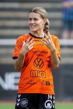 Kristianstads Tilda Persson i lineup
