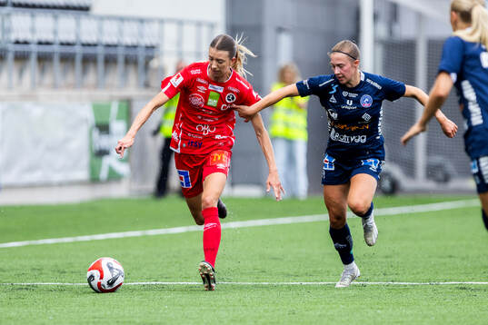 KIF Örebros Wilma Öhman och Linköpings Vilma Emilia