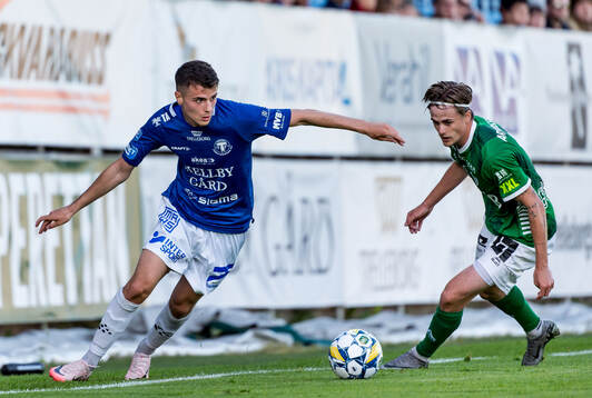 Trelleborgs Eren Alievski och Brages Johan Arvidsson