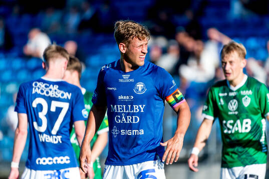 Trelleborgs Tobias Karlsson deppar