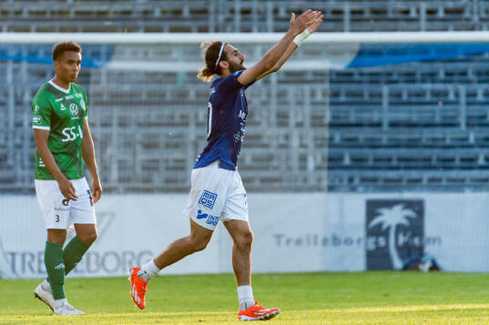 Trelleborgs Hady Saleh Karim jublar