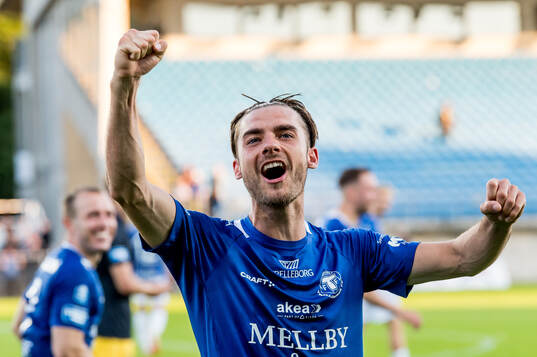 Trelleborgs Felix Hörberg jublar