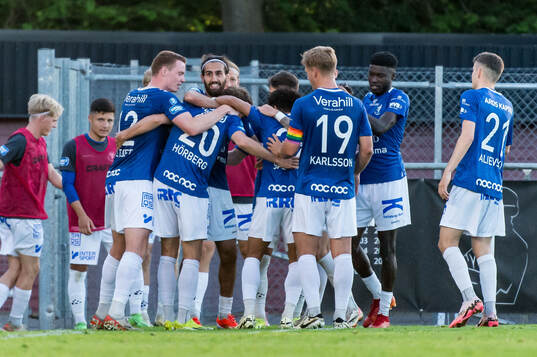 Trelleborgs Hady Saleh Karim jublar