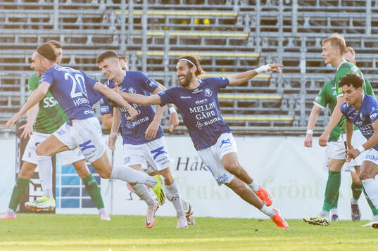 Trelleborgs Hady Saleh Karim jublar