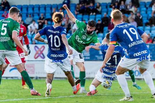 Brages Ferhan Abic och Trelleborgs Hady Saleh Karim