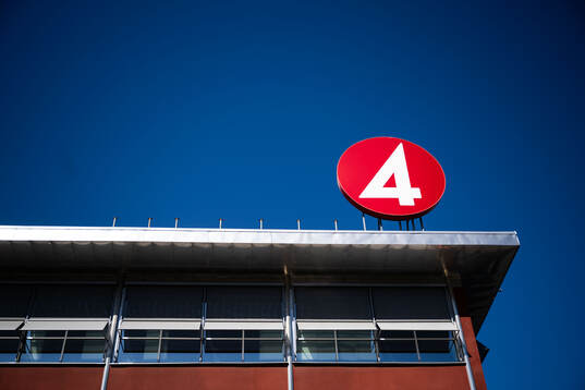 Exteriör av TV4-huset