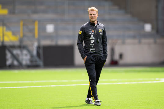 Elfsborgs manager Oscar Hiljemark